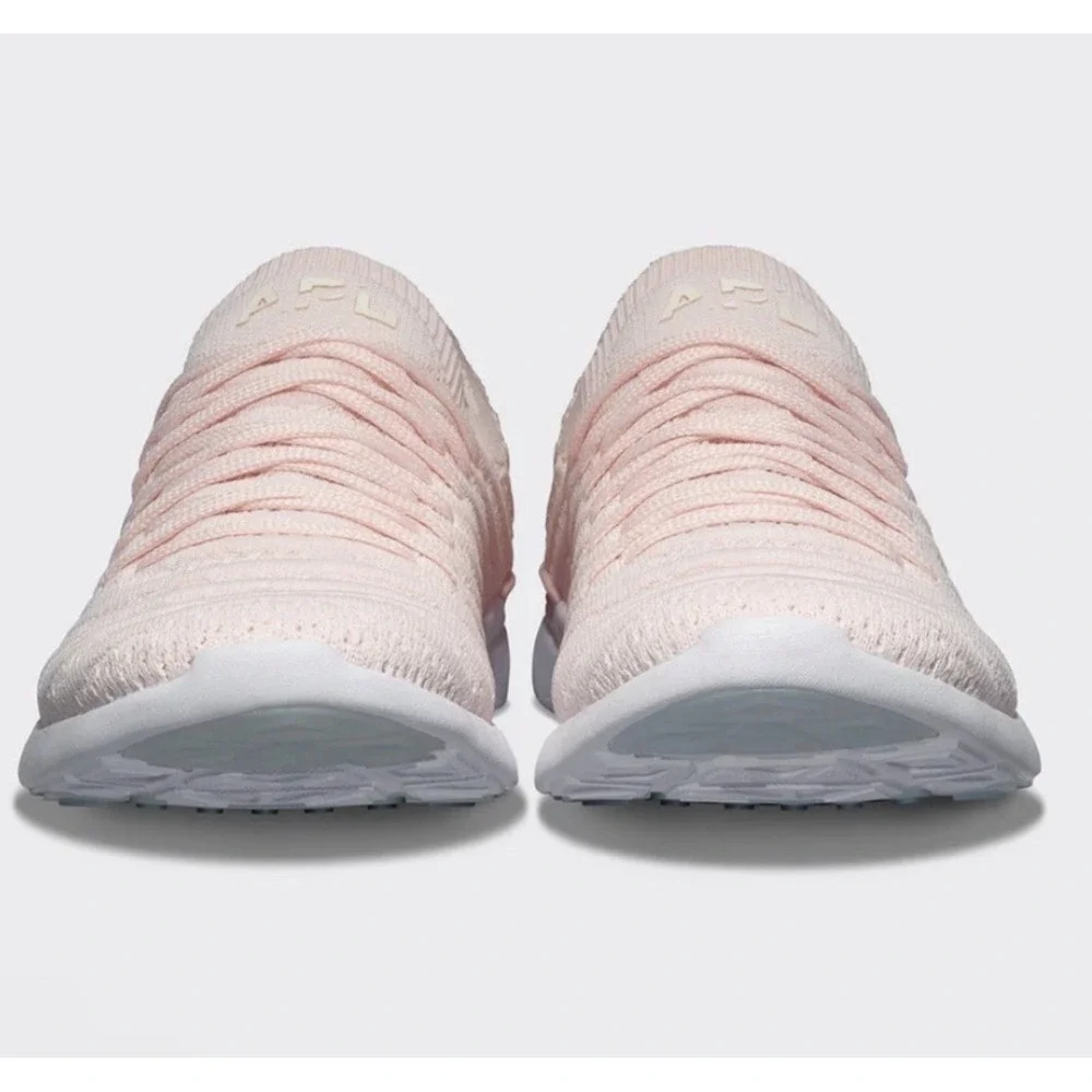 APL Youth TechLoom Size 4 Wave Bleached Pink/Ivory/‎ Melange Sneakers